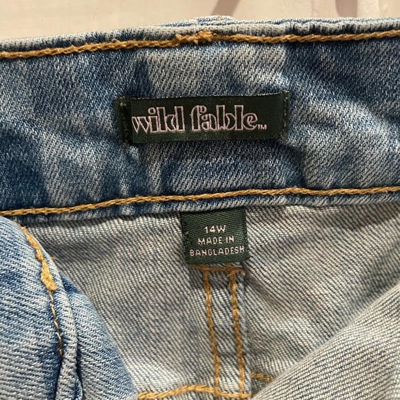 Wild Fable checkered denim skirt - Picture 3 of 3